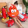 Simulation Cartoon Fire Extinguisher Fire Pillow Plush Toy Doll Company Fire Fighting Simulation Event Gift Doll Quality