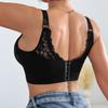 European and American Seamless Lace Underwire Bra Push-up Adjustment Bra for Sports Back Beauty
