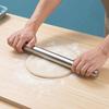Rolling Pins, Stainless Steel Dough Roller, Essential Kitchen Utensil for Baking Pizza Dough, Pie, Cookie, Fondant, Dumpling