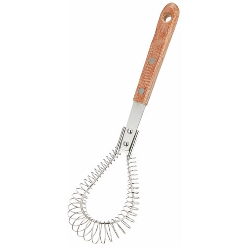 Shimotori Corporation Packerwood Speed ??Whisk, Stainless Steel with Wooden Handle, Made in Japan
