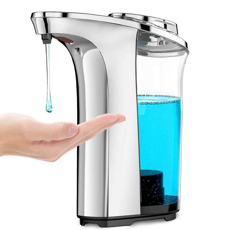 Automatic Soap Dispenser 5 Adjustable Soap Dispensing Levels Liquid Hand Soap Dispenser for Bathroom & Kitchen 1 KG