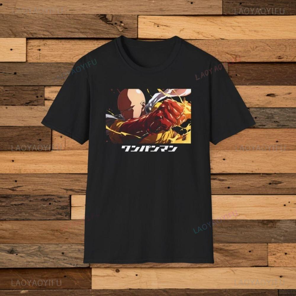 One Punch Man Saitama Fist Anime T-shirt XL