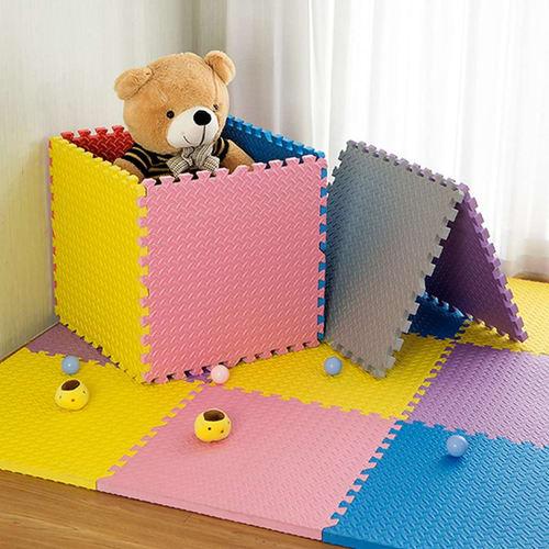 36-Piece Interlocking Mat Set, 1.2cm Thick, Kids' Puzzle Mat, 30cm, with Side Parts, Thick, Stain-Resistant, Shock-Absorbent, Washable, Non-Slip, Suit