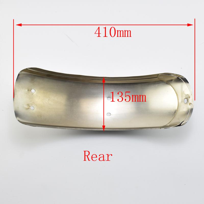 Electroplating Metal Front and Rear Fenders  for Honda MINI Monkey Trail JinCheng DAX CT70 Bike