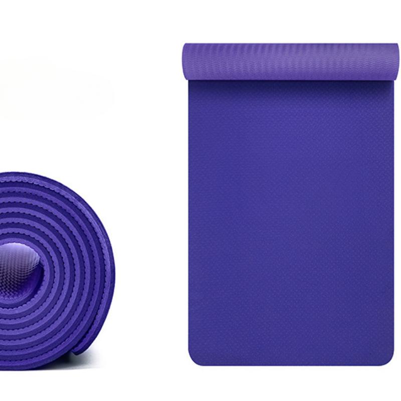 Covorașul de yoga TPE de uz casnic anti-alunecare și rezistent la uzură Covorașele de yoga sunt sigure și ecologice Absorbție de șoc Covorașul de fitness inodor cu două culori