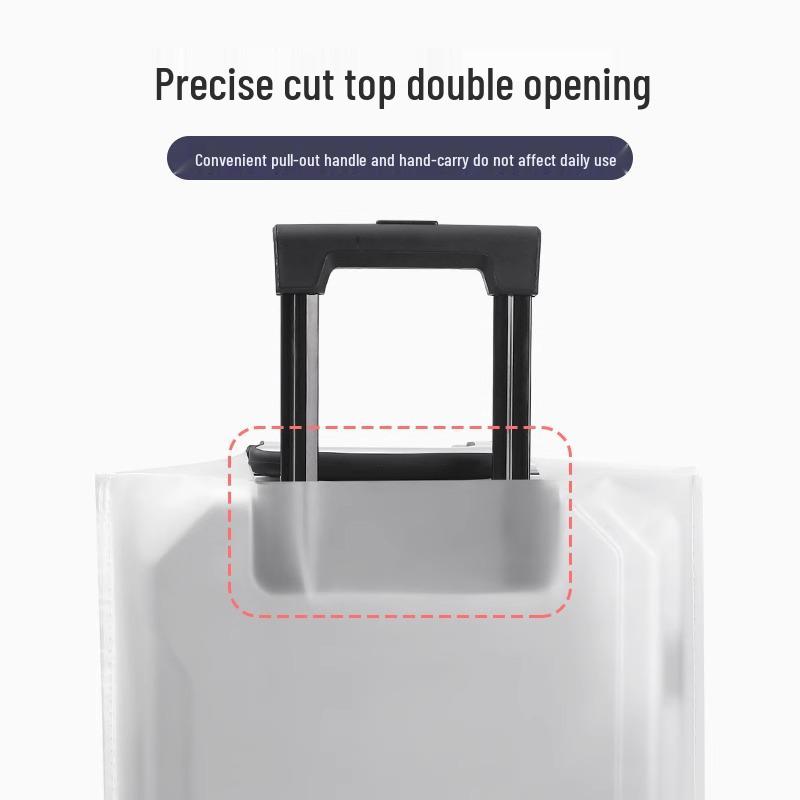 Clear Waterproof Suitcase Cover, Scratch & Wear Resistant for 20-30 Inch Luggage