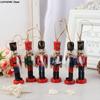 10.5/12/12.3/12.5cm Wooden Nutcracker Solider Figure Puppet Doll Handcraft For Children Gifts Christmas Home Office Decor
