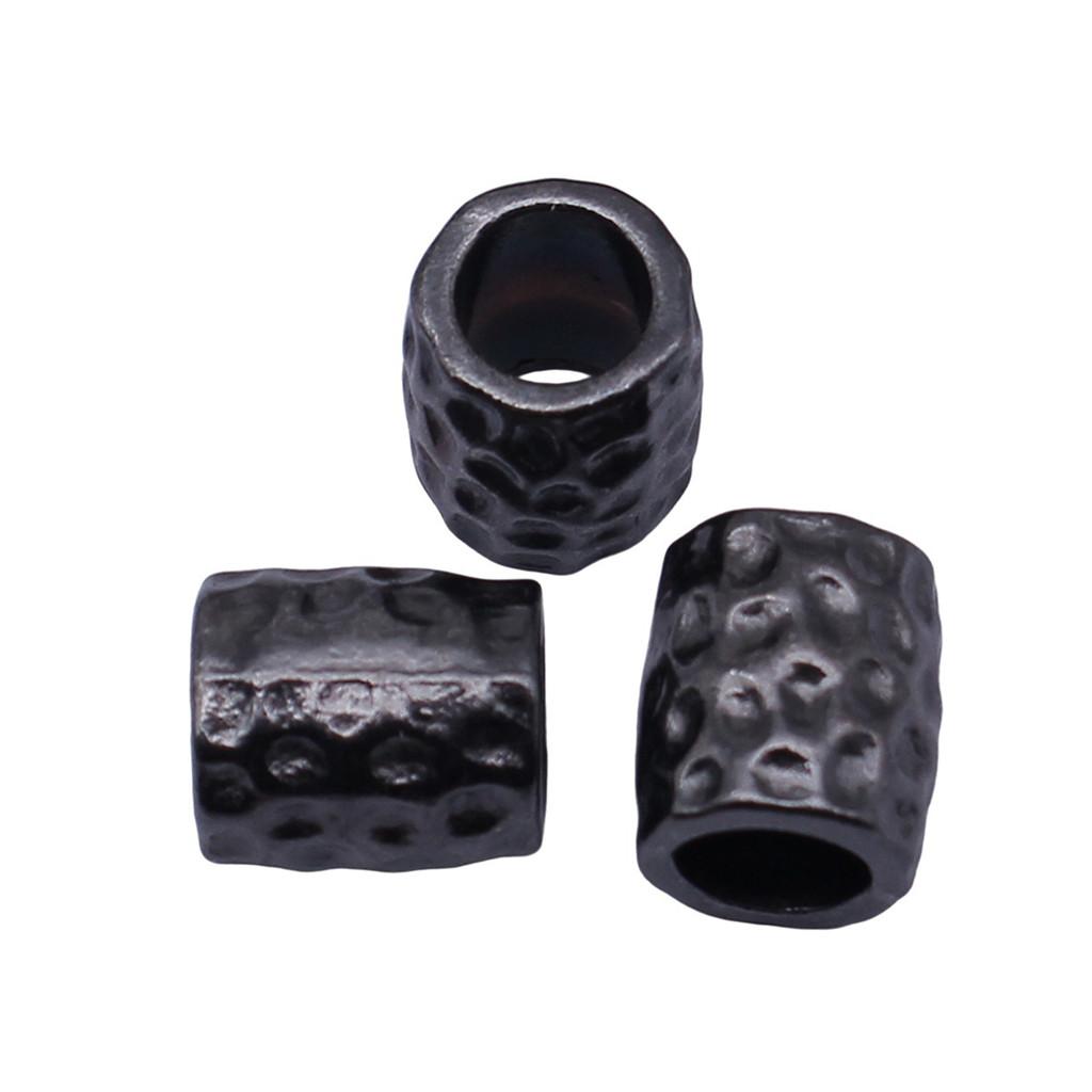 Tribal Pattern Tube Beads Charms Braided Spacer Beading For Jewelry Materials