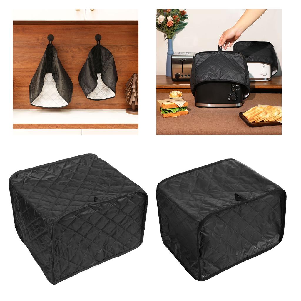 Waterproof Cover Flexible Toaster Cover Oven Cover Toaster Machine Cover Cotton Material Suitable for Bread Machine