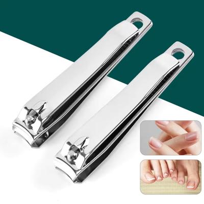 Nail Clipper Premium Sharp Sturdy Stainless Steel Fingernail and Toenail Clipper Cutters Modern Design Comfortable for Manicure