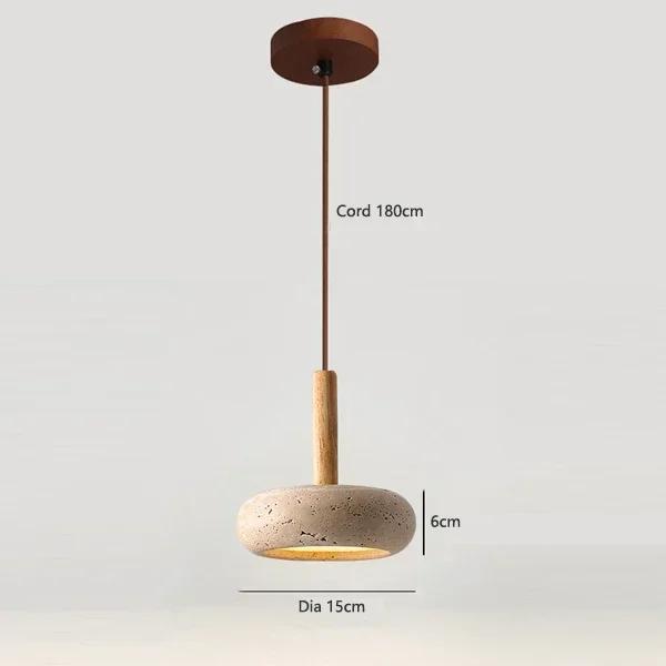 

Подвесной светильник из камня в скандинавском стиле, подвесной светильник из травертина для кухонного острова, люстра для гостиной Cold White