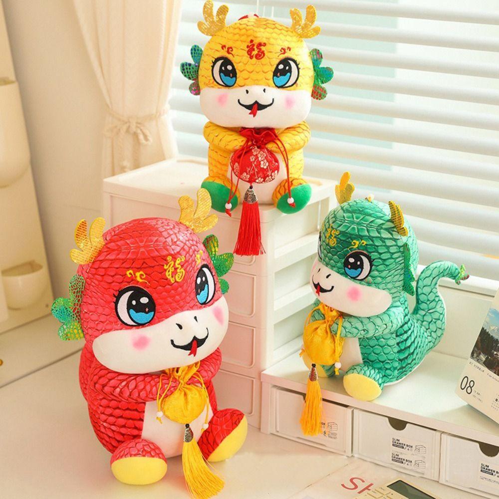 Soft 2025 Snake Year Dolls Cute Car Hanging Decor Fashion Plush Snake Figure  Gift