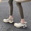 Women's All-match Casual Color Matching Thick Sole Height-enhancing Lightweight Sports Style Drawstring Dad Shoes
