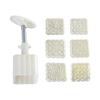 Hand Pressed Square Mooncakes Mold Ice Skin Traditional Bean Pastes Cake Mold for Baking Enthusiasts Dessert Bakewares