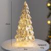 Christmas Ornament Decoration Glass Christmas Tree Home Desktop Ornament Luminous Night Light Ins Decoration Christmas Gifts