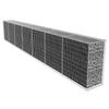 Gabion Wall with Lid Galvanized Steel 600x50x100 Cm