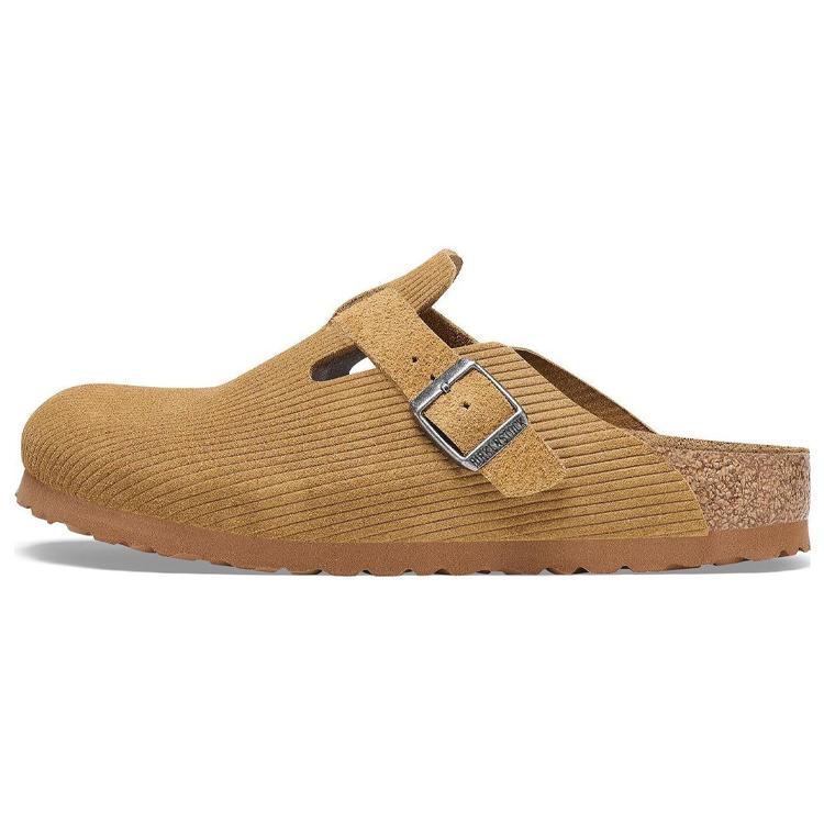 Birkenstock Boston Suede Embossed  Butterscotch Brown  1025647 42