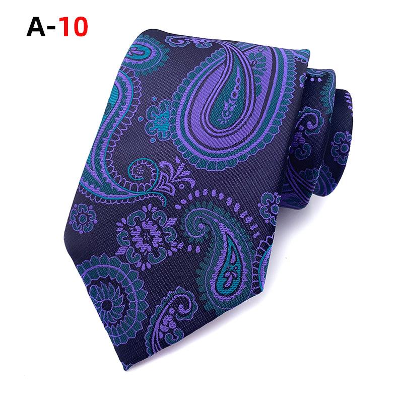 Paisley Polyester Jacquard Men'S Tie