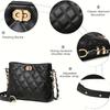Women's Rhombus Braided Small Messenger Bag