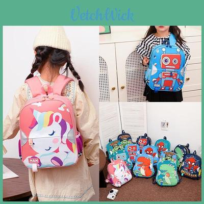 Adorable Mochila Nueva de Dibujos Animados Anime para Niños y Niñas de 3 a 6 Años