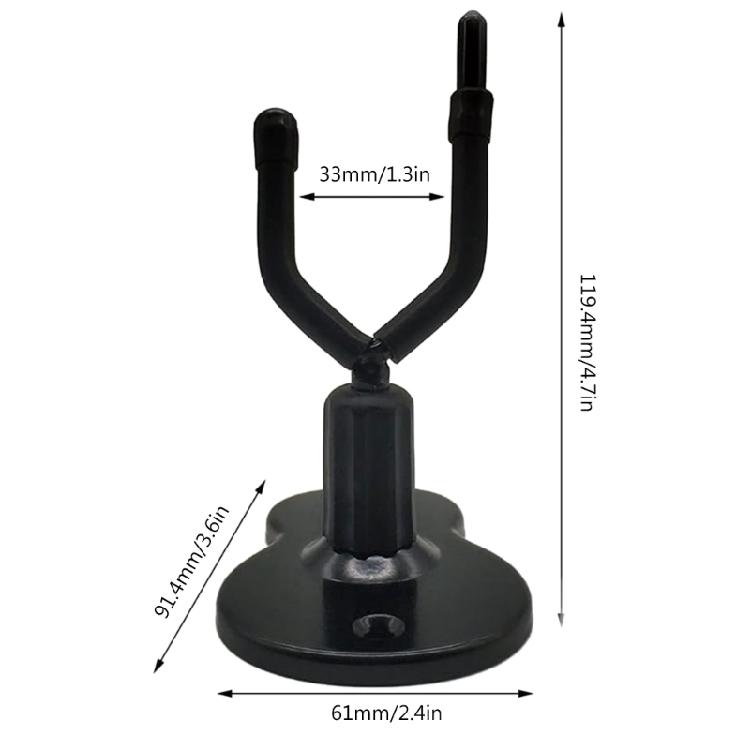 Violin Holder with Bows Hook, Home & Studio Wall Mount Violin Wall Mount Hanger