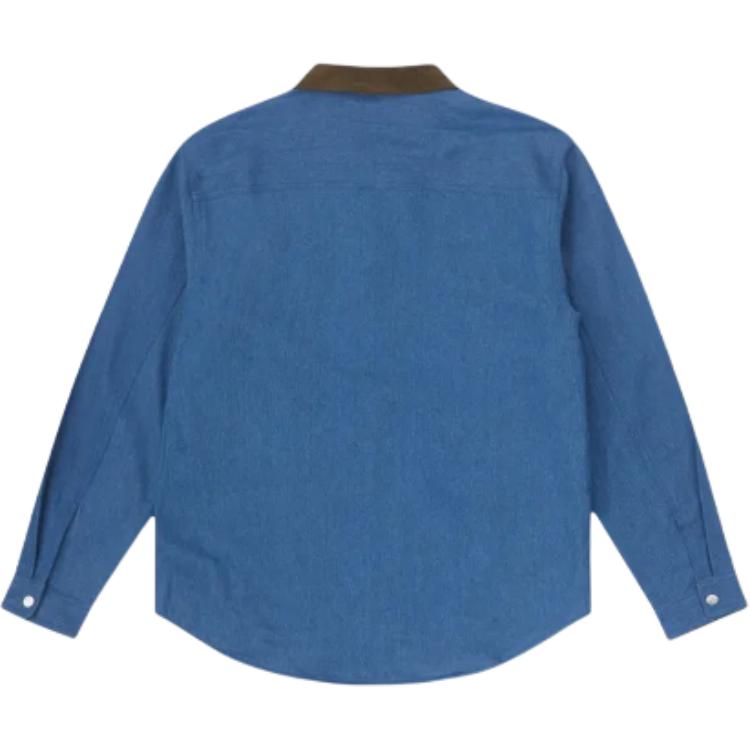 New Converse Denim Jacket Men's Blue 10027564-A01