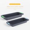 Silicone Kitchen Baking Tray Nonstick Rectangular Pan Flexible Bread Cake Muffin Mold Versatile Bakeware for Home Oven Use