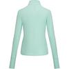 Under Armour Half Zip Stand Collar Pullover Long Sleeve Regular T-Shirt Women tops 1379349-703