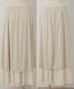 ROPE PICNIC Skirt Colors Airy Pleated Skirt GDC15160 Beige Sub with Selectable Length [New Added]