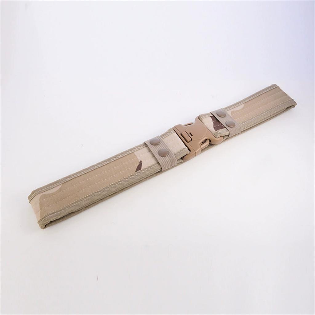 Camouflage  Belt,Outdoor Camping and Mountain Climbing Belt,Military Training Waist Belt,Heavy Duty Adjustable Nylon Belt for  & Work