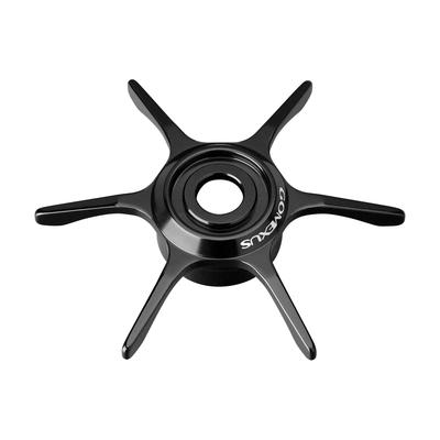Gomexus Stern Aluminium Sternbremse für Kompatibel mit Daiwa 21 Leichte Bremse, Tatula, Tatula, Sechsarmig,