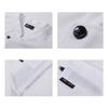 Tenue de Restaurant Respirante Chemise de Travail de Cuisine Manches Courtes Chef Hommes et Femmes Uniforme de Service Alimentaire Cuisine