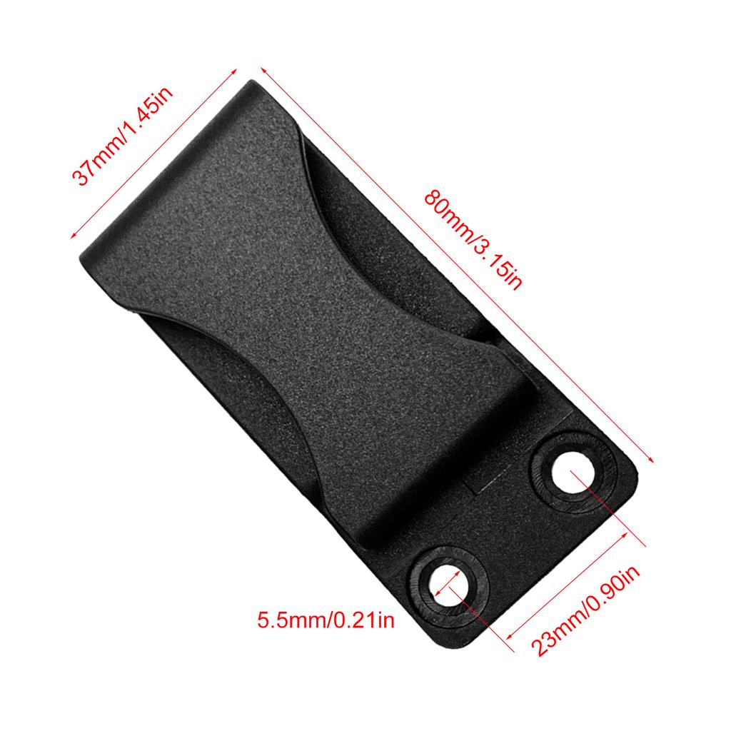 Convenient E Sheath Back Clip Sheath Waist Clip Scabbard Carrying Clip Tool for E Scabbard Easy Waist Attachment