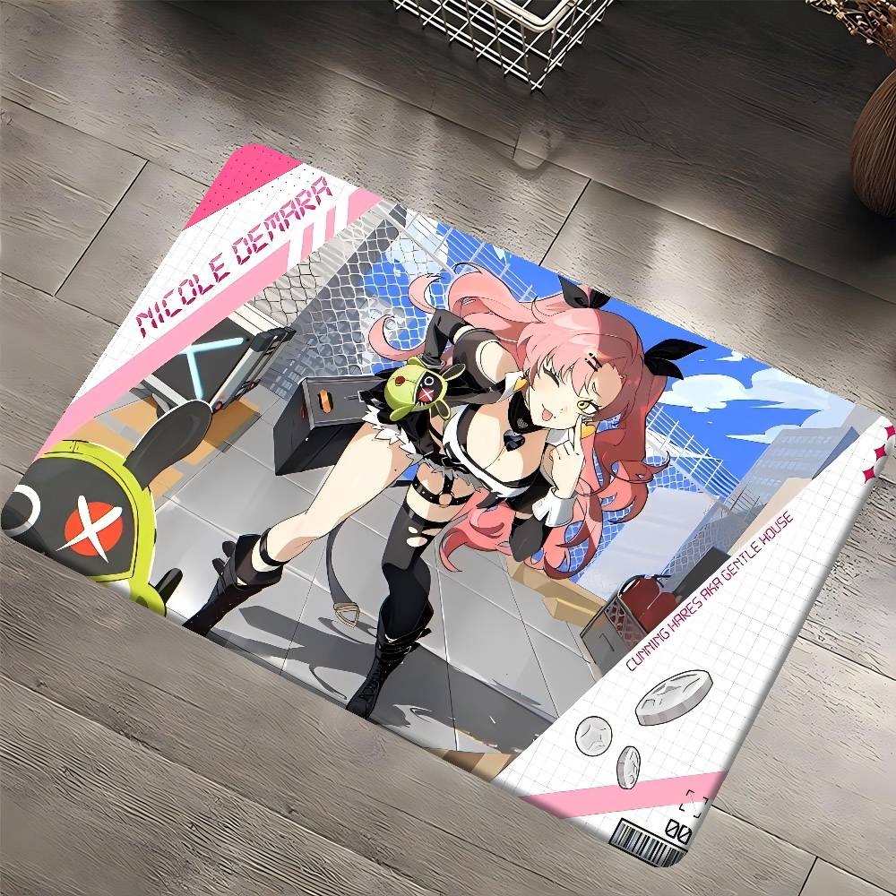 N-Nicole D-Demara Floor Mat Cheaper Anti-slip Modern Living Room Balcony Printed Bedside Mats