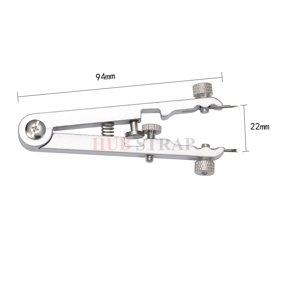 Watch Band Remover Plier 6825 Spring Bar Watch Strap Aluminum Alloy Repair Removing Tool V-Shaped Adjuster Plier Repair Tool