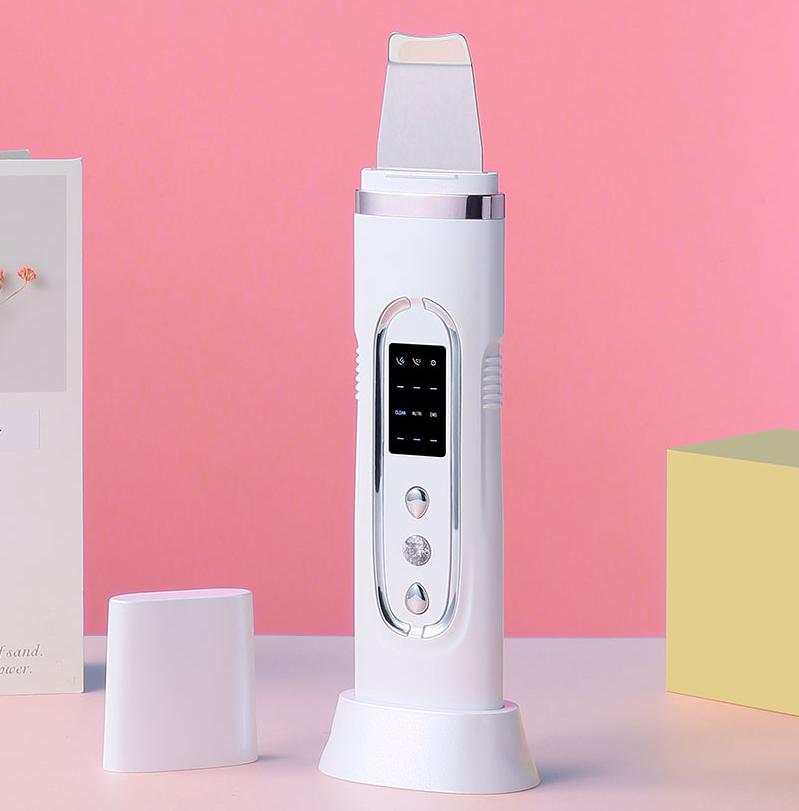 Portable Ion Ultrasound Facial Spatula Face Peeling Ultrasonic Skin Scrubber Machine Facial Massager Skin Care USB