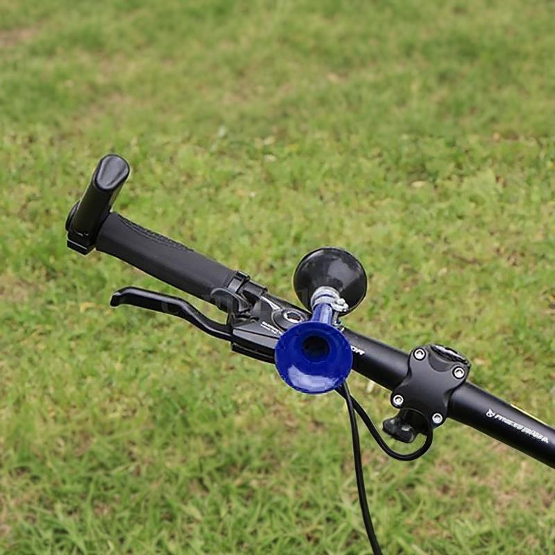 Handheld Bike Bell Loud Clear Safety Warning Anti-Aging Portable Compact for Off-road Cycling City Commute Use