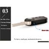 Jingyuqin 2/3 Buttons Delphi BSI /Marelli 434Mhz ID46 Car Remote Key For Abarth 500 595 500 124 695 5CC 71752289 6000628973