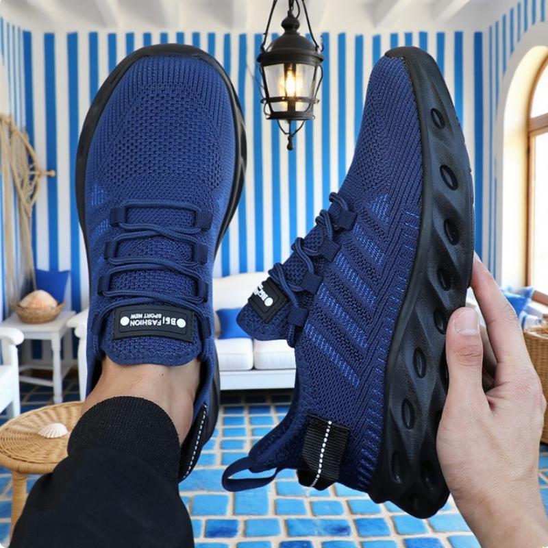 Women'S Fashion Casual Sneakers Stylish Breathable Running Shoes Lightweight Nordic Walking Practical Personality Sneakers Men