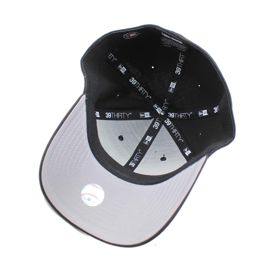City Connect New Era Cap 39THIRTY New York Mets MLB CITY CONNECT ALT-2 FLEX FIT CAP BLACK WHITE NEW ERA NEW YORK METS Hat 3930 Stretch Size SM [Used]