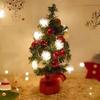 Modern At Christmas Mini Tree 30cm Full Set Mini Tree Green Series