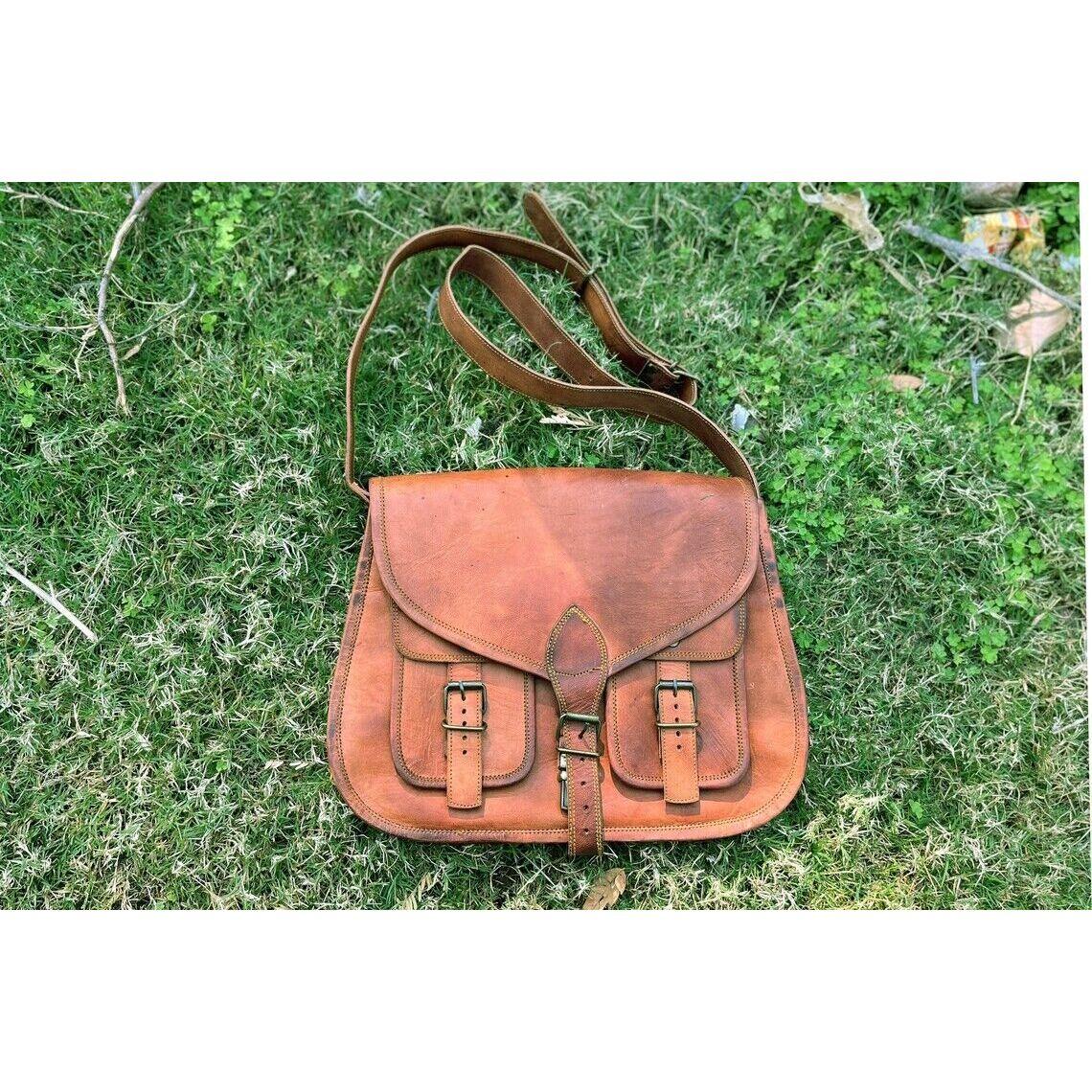 Сумка через плечо из мягкой натуральной кожи — фото 2