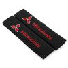 2Pcs Car Safety Belt Shoulder Cover Pad Plush Seat Belt Shoulder For Mitsubishi Lancer Lancer ASX Outlander 2 3 Pajero Mirage Exzos Pajero 4