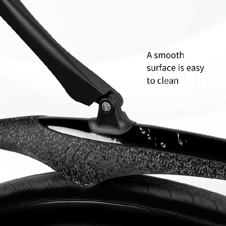 Adjustable Road Bike Mudguard Rear Mudguard Replacement Mountain Bike Mudguard Plastic Bike Mudguard Easy to Installation
