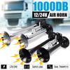 600DB Clacson per auto Super forte 12V / 24V Doppio tromba Tromba d'aria Compressore Auto Camion Barca Treno Corno Avvisatore acustico per segnale audio automatico