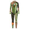 St. Patrick's Day Costume Stitching Digital Printing Irish Jumpsuit Performance Costume