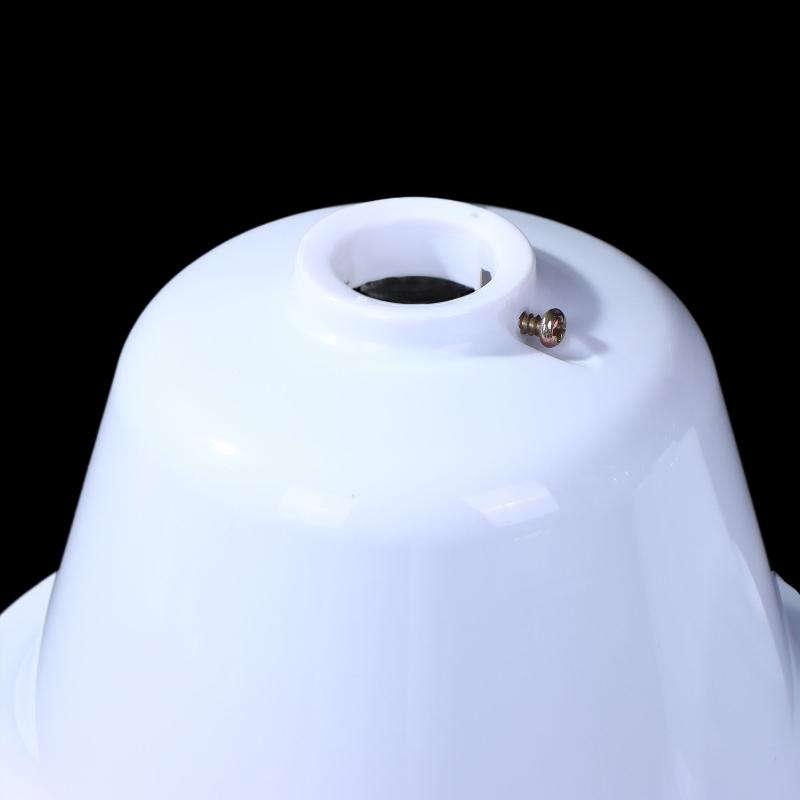2 buc. Accesorii ventilator de tavan Abajur Acoperire de cauciuc Piese de schimb Gaură 23 mm Culoare albă Instalare ușoară Compatibilitate largă