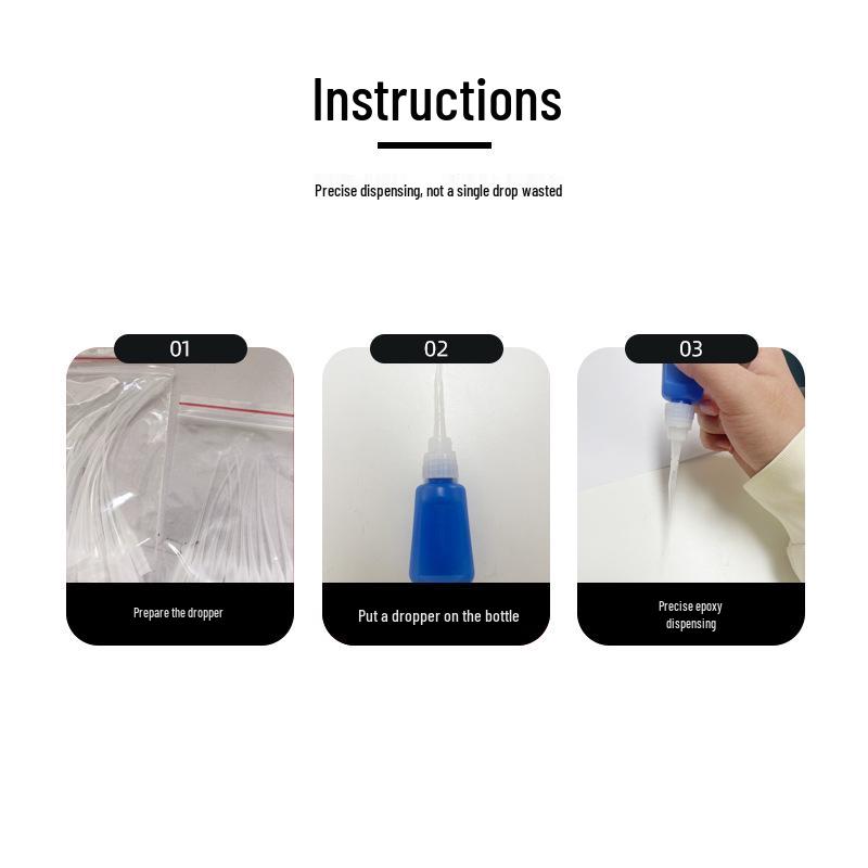 502 Super Fast Drying Glue Dropper Tube for Mice Tail