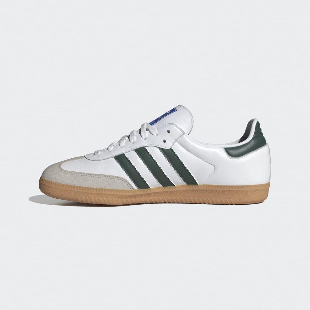 Adidas samba og sneakers leather white/green
