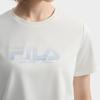 FILA Classic Fashion Comfortable Versatile Short Sleeve T-Shirt Women tops White F11W533104F-WT